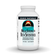 Source Naturals Mega Strength Beta Sitosterol bottle 240 tablets supports healthy cholesterol levels.