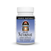 Source Naturals NSK-SD nattokinase bottle highlighting circulation-support formula.