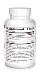 Source Naturals PS Matrix softgels pouring for easy daily use.
