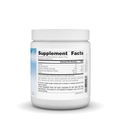 Source Naturals Serene Magnesium Serene Berry powder dissolving in water for easy flavor.