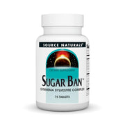 Source Naturals Sugar Ban Gymnema Sylvestre bottle front for daily supplementation