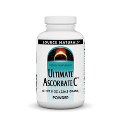 Source Naturals Ultimate Ascorbate C powder bottle ready for daily immune support.