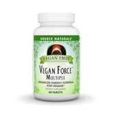 Source Naturals Vegan Force Multiple bottle supports daily energy and vegan wellness