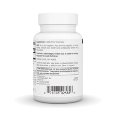 Source Naturals Vitamin E bottle side panel with usage directions