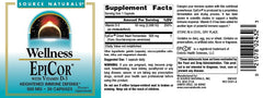Source Naturals EpiCor D3 bottle in hand for on-the-go daily immune care.