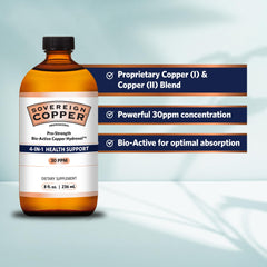 Sovereign Copper hair, skin, nails usage in daily care.