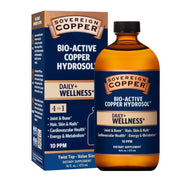 Sovereign Copper Hydrosol bottle cap close, preserving purity and freshness.