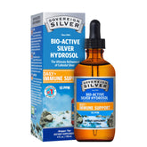 Sovereign Silver Immune Support bottle with dropper for daily wellness