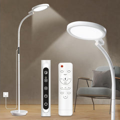 Sozapooty light therapy lamp front view delivering 10,000 lux for mood-boosting mornings