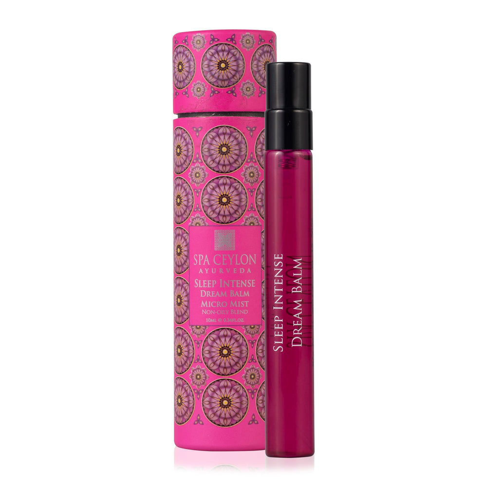 SPA CEYLON Sleep Intense Dream Balm mist bottle emitting a gentle cooling breeze