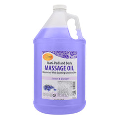 SPA REDI Lavender Wildflower massage oil bottle delivering a calming aroma for relaxation