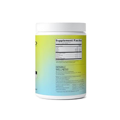 Sparkle Wellness VERISOL collagen powder mix blends smoothly into drinks.