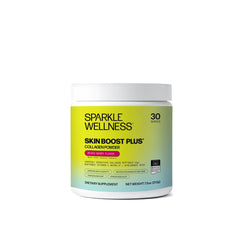 Sparkle Wellness VERISOL collagen bottle showcasing the product for skin support
