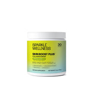 Sparkle Wellness Verisol collagen powder bottle pour for easy daily use in skin support routine.