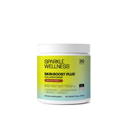Sparkle Wellness VERISOL collagen powder chocolate canister ready for daily routine