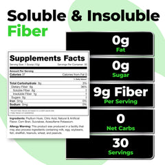 Texture of Fiberlyze powder shows soluble and insoluble fiber richness.
