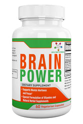 Spectra Vitamins Brain Power bottle showcases a non-stimulant focus support formula.