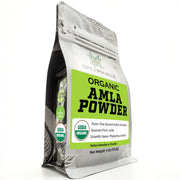 Spice Profile Amla powder with USDA Organic label signals trusted, clean ingredients for daily use.