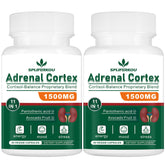 Spliferkou adrenal support bottle and capsules for balanced cortisol and steady energy