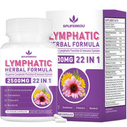 Spliferkou lymphatic drainage bottle pour promotes daily wellness with an easy-to-pour bottle.