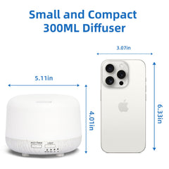 SPLITSKY diffuser remote control enables quick mist and light adjustments