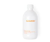 SpoiledChild collagen mango liquid bottle highlights mango flavor for skin and hair support.