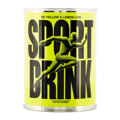 Sport Drink electrolyte powder jar with lemon-lime flavor for clean hydration