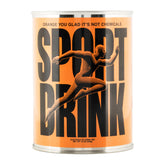 Sport Drink electrolyte powder orange scoop for on-the-go hydration during workouts.