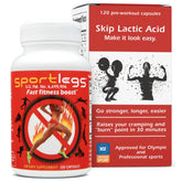 SportLegs bottle pour for quick pre-workout endurance support