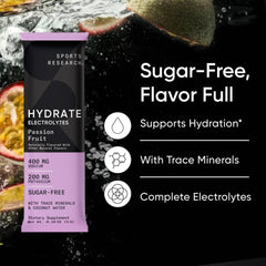 Sports Research Hydrate Cherry Pomegranate stick packet for active use