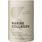 Sports Research marine collagen bottle for easy daily intake.