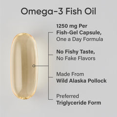 Closeup of omega-3 softgels highlighting freshness and purity in each capsule