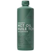 Sports Research Organic MCT Oil bottle pour for easy keto coffee energy