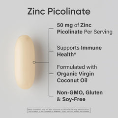 Sports Research Zinc Picolinate softgels are poured for fast absorption.