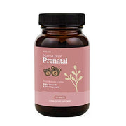 Sprigs Mama Bear Prenatal bottle displaying organic capsules for daily prenatal support.