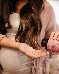 Sprigs Mama Bear Prenatal capsules are easy to incorporate into daily routines.