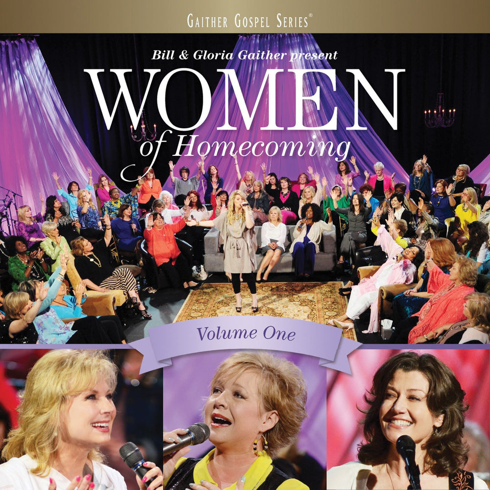 Spring House Women Of Homecoming Vol One cover shows luminous female voices for an uplifting listening experience.