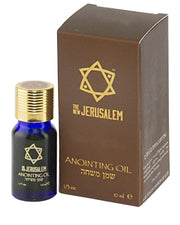 Spring Nahal Holy Anointing Oil bottle label highlights sacred ingredients for ceremonial use