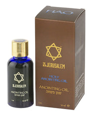 Spring Nahal holy anointing oil bottle from Jerusalem, ideal for sacred rituals and blessings.