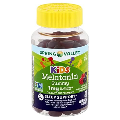 Spring Valley Kids Calm Mood Gummies bottle supports calm mood in children