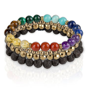 SPUNKYsoul chakra bracelet red jasper beads for grounded energy and daily balance.