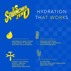 Sqwincher Zero Qwik Stik mixed berry packet for flavorful hydration options.