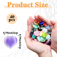 Pocket-sized SrMayyi heart stones fit for on-the-go calm