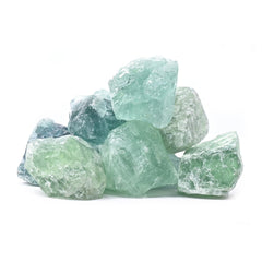 SSAKUGGI Green Fluorite raw crystal for bowl display, calming focus in any space