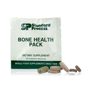 Standard Process Bone Health Pack bottle front view for convenient daily packets