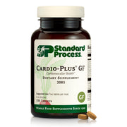 Standard Process Cardio-Plus GF bottle front showing 330 tablets for heart health support.
