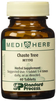 Standard Process Chaste Tree berries bottle showing herbal balance support