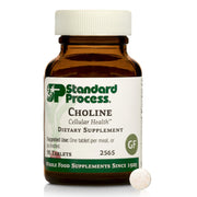 Standard Process Choline tablets demonstrate daily fat metabolism support.