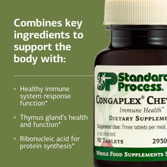 Congaplex chewable tablet break shows soft texture and chewability.