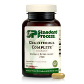 Standard Process Cruciferous Complete bottle front view highlighting daily liver support